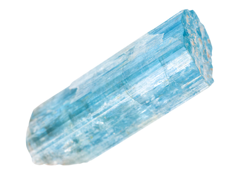crystal of aquamarine