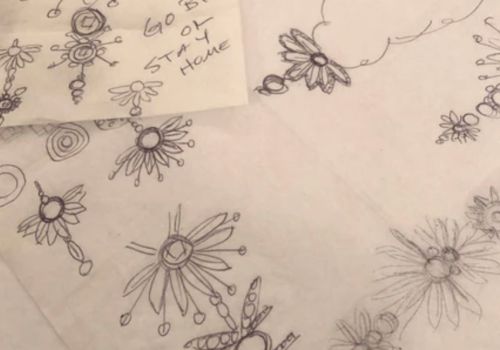 New Flower Design Collection Sketches
